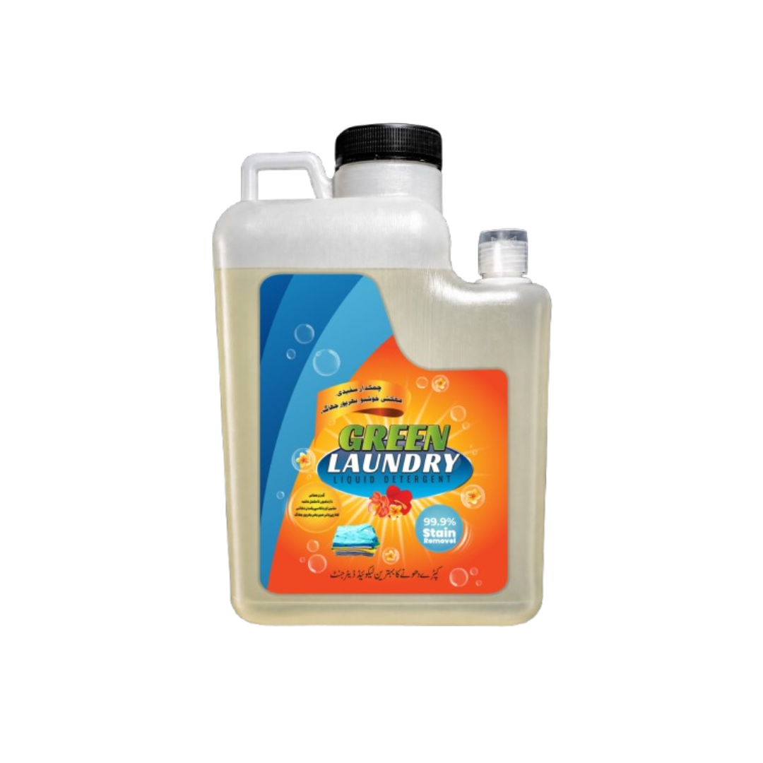 Green Laundry Liquid Detergent